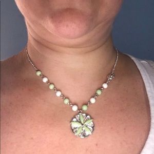 Necklace and matching Earrings never worn.